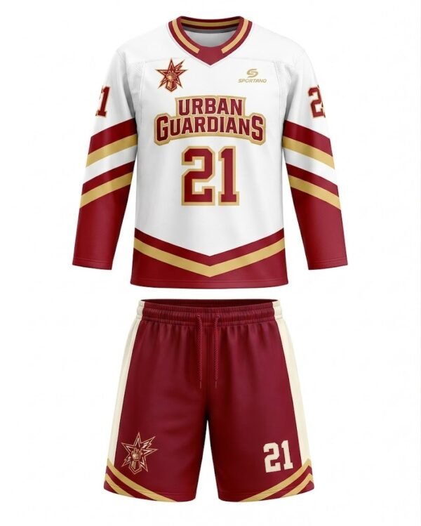 Custom Ice Hockey Jersey & Shorts Set | Sublimated Hockey Team Uniform