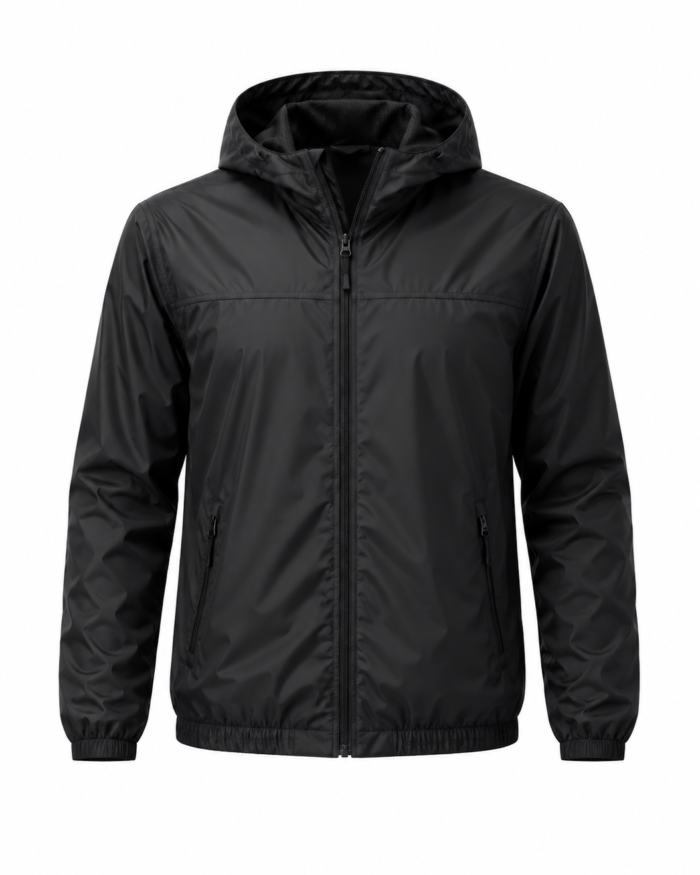 Hooded Windbreaker Jacket