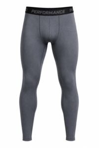 Men's Performance Compression Base Layer Leggings – Lightweight Athletic Training Tights