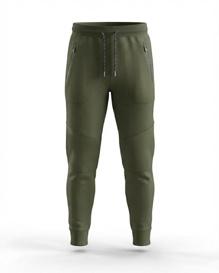 Performance Pants Athletic Tapered Jogger With Zipper Pocket